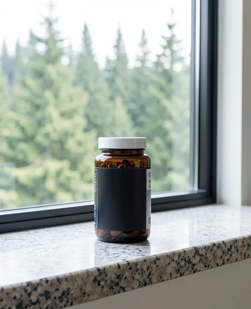 Maple Peak Supplement Container